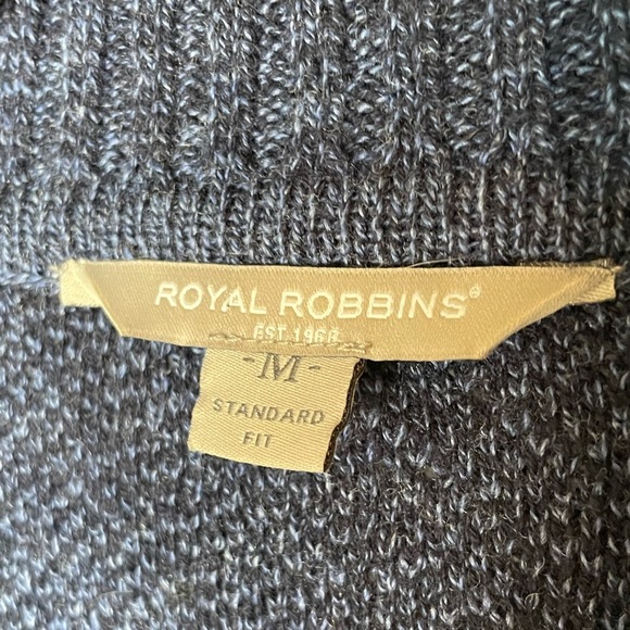 Royal Robbins Merino Wool Cardigan Sweater M - Picture 6 of 8